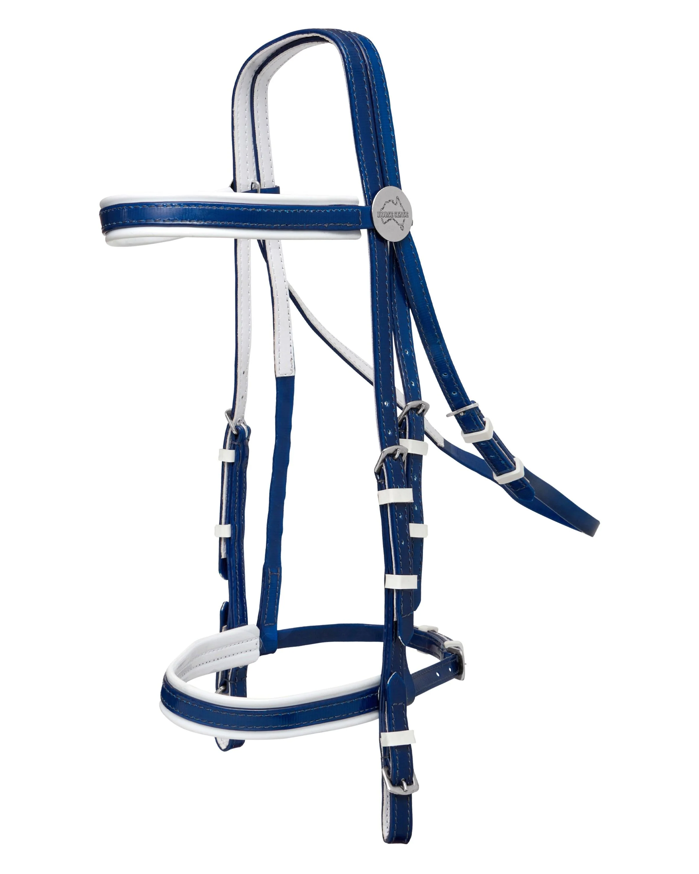 Horse Sense Race Bridle Head w/Cavesson Noseband - Image 3