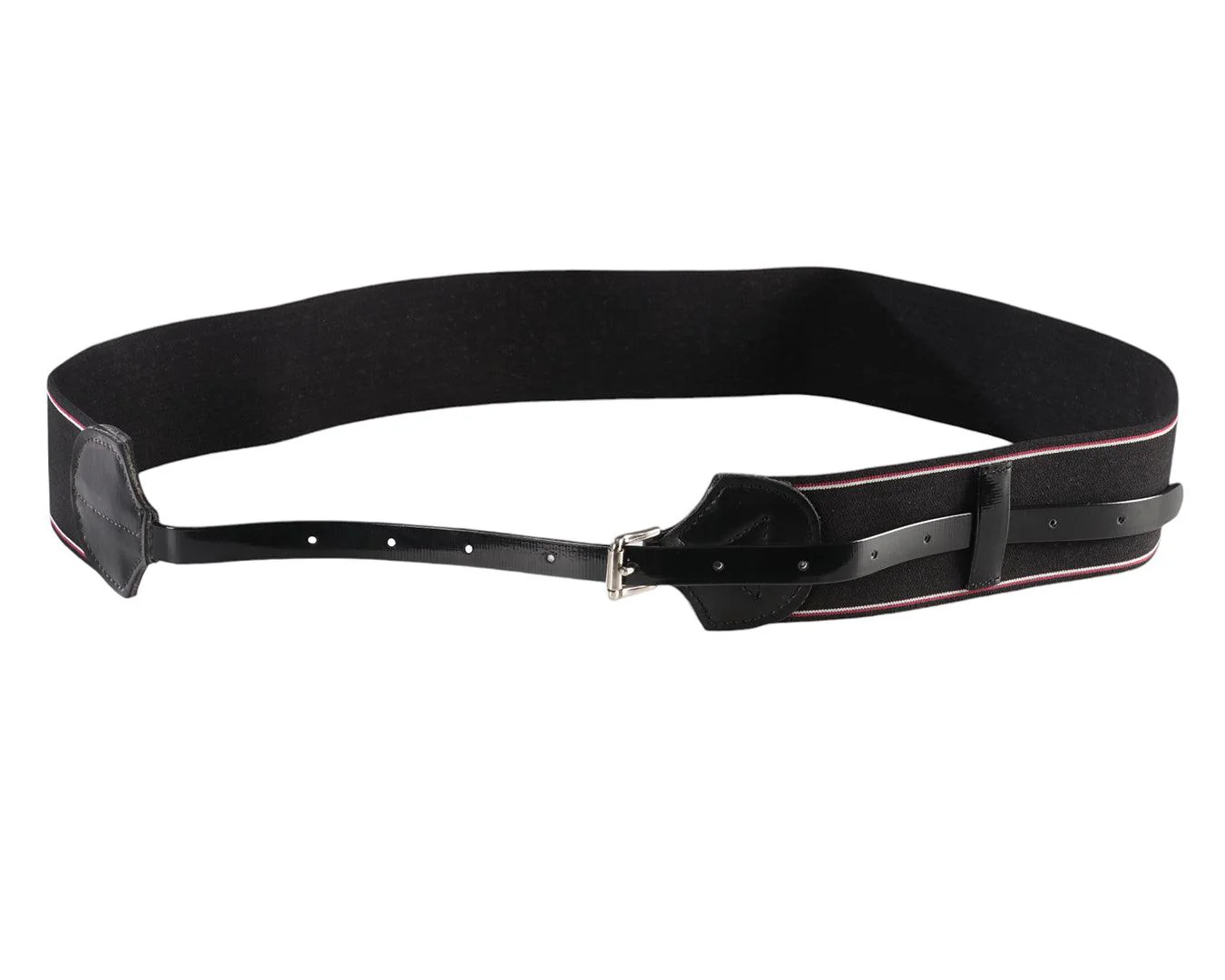 Horse Sense Striped Elastic Race Surcingle - Image 2