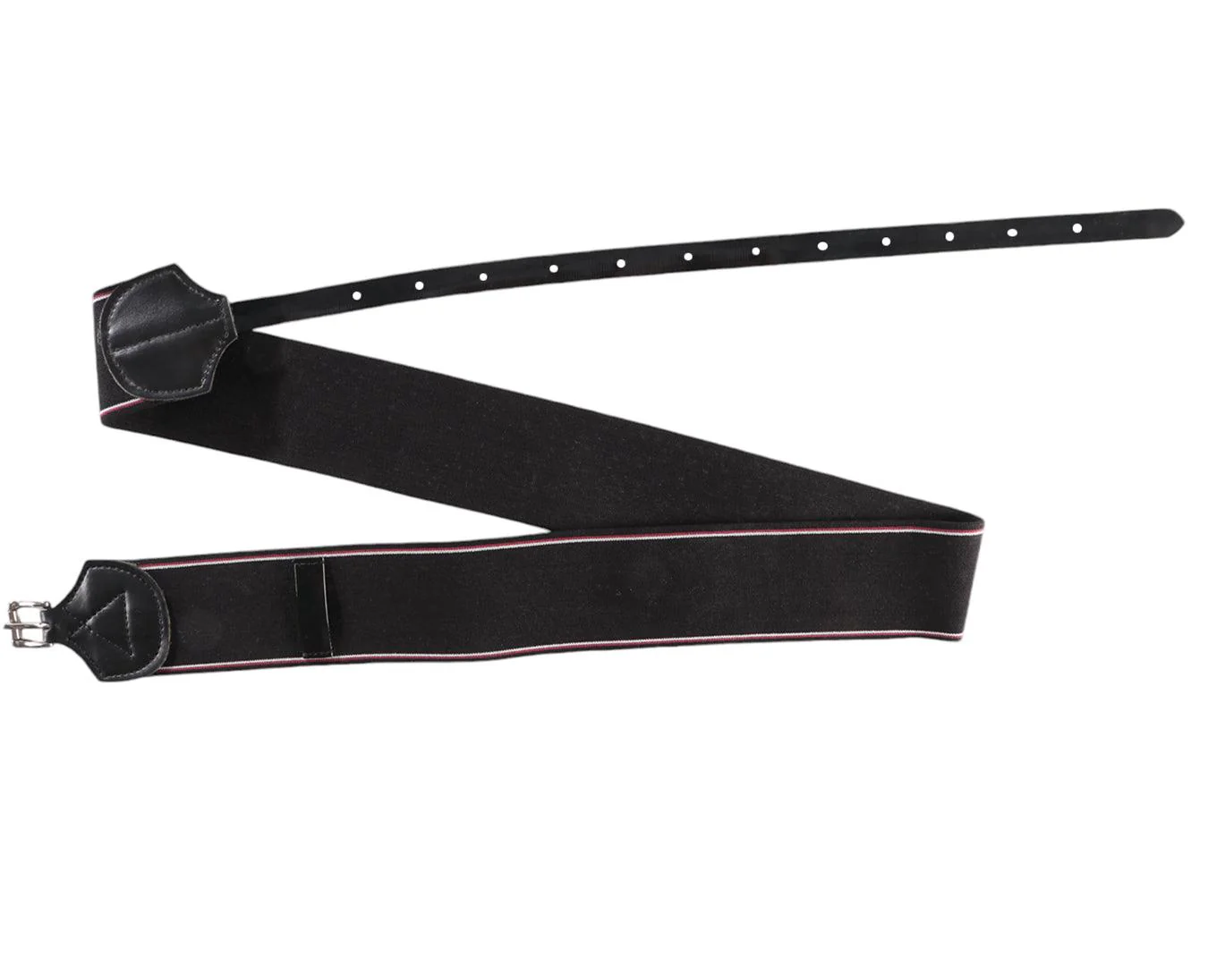 Horse Sense Striped Elastic Race Surcingle - Image 3