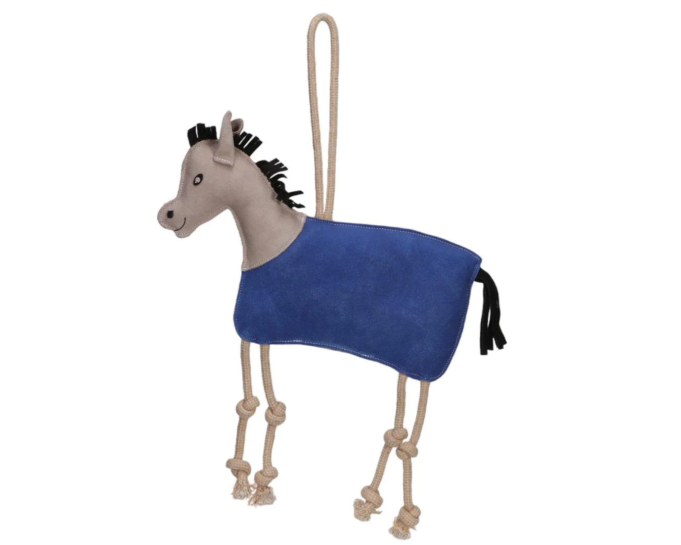 Horse Sense Suede Stall Horse Toy