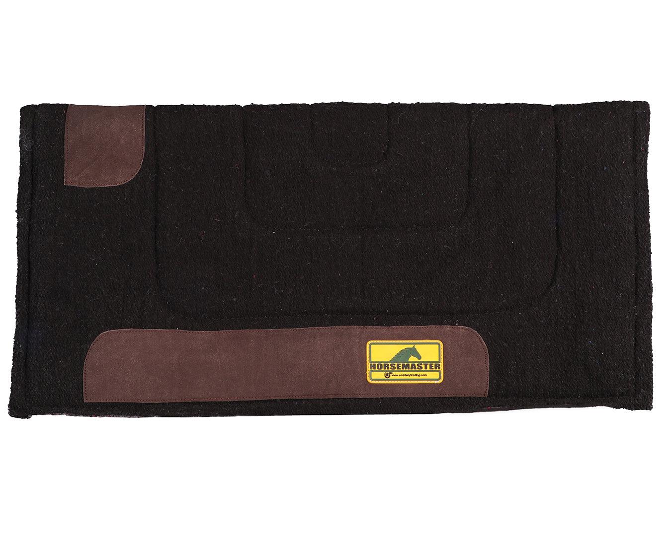 Horsemaster Felt Lined Navajo Weave Saddle Pad - 32" x 32" - Image 2