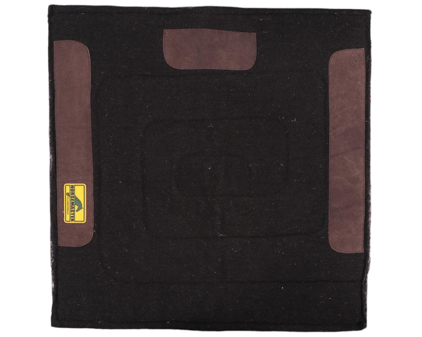 Horsemaster Felt Lined Navajo Weave Saddle Pad - 32" x 32" - Image 5