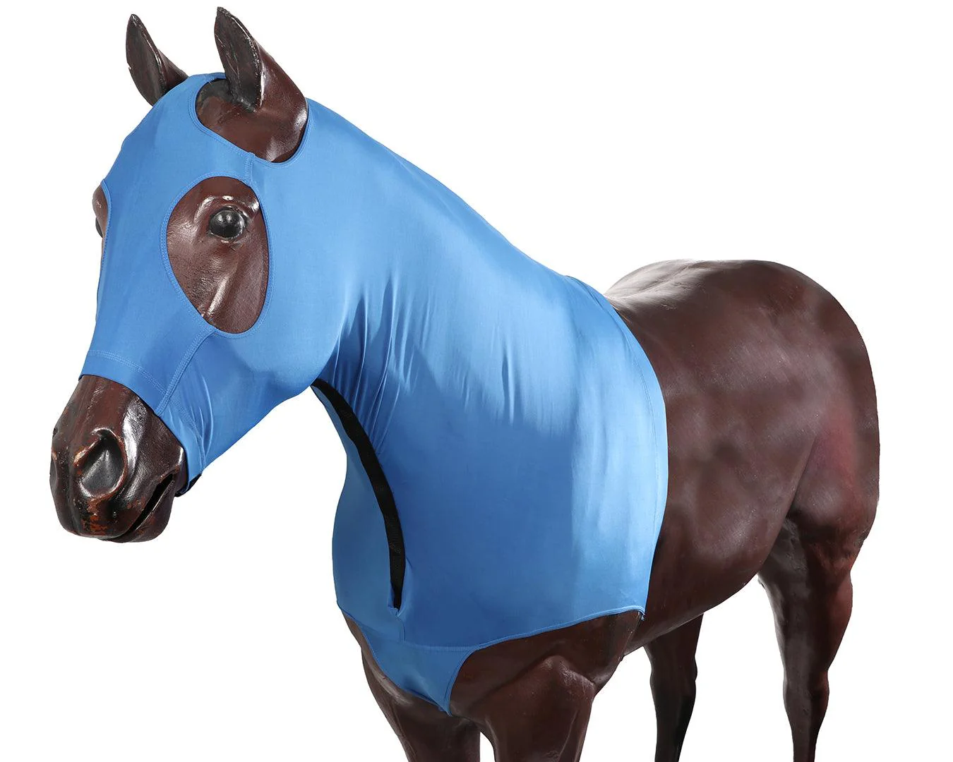 Horsemaster Lycra Full Skinny Hood with Zip - Image 2