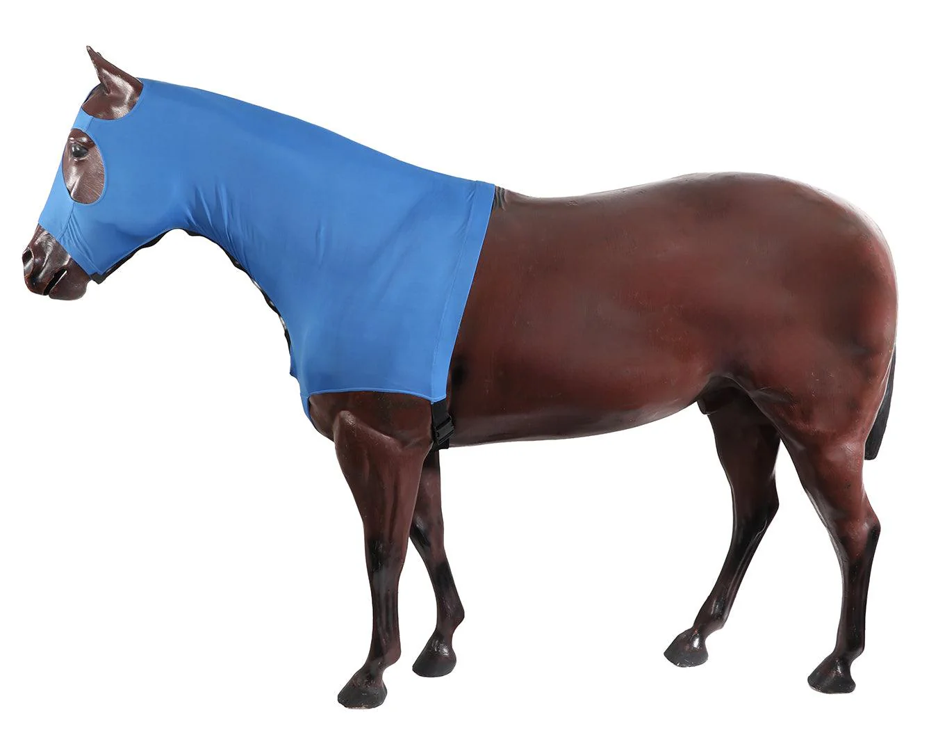Horsemaster Lycra Full Skinny Hood with Zip - Image 3