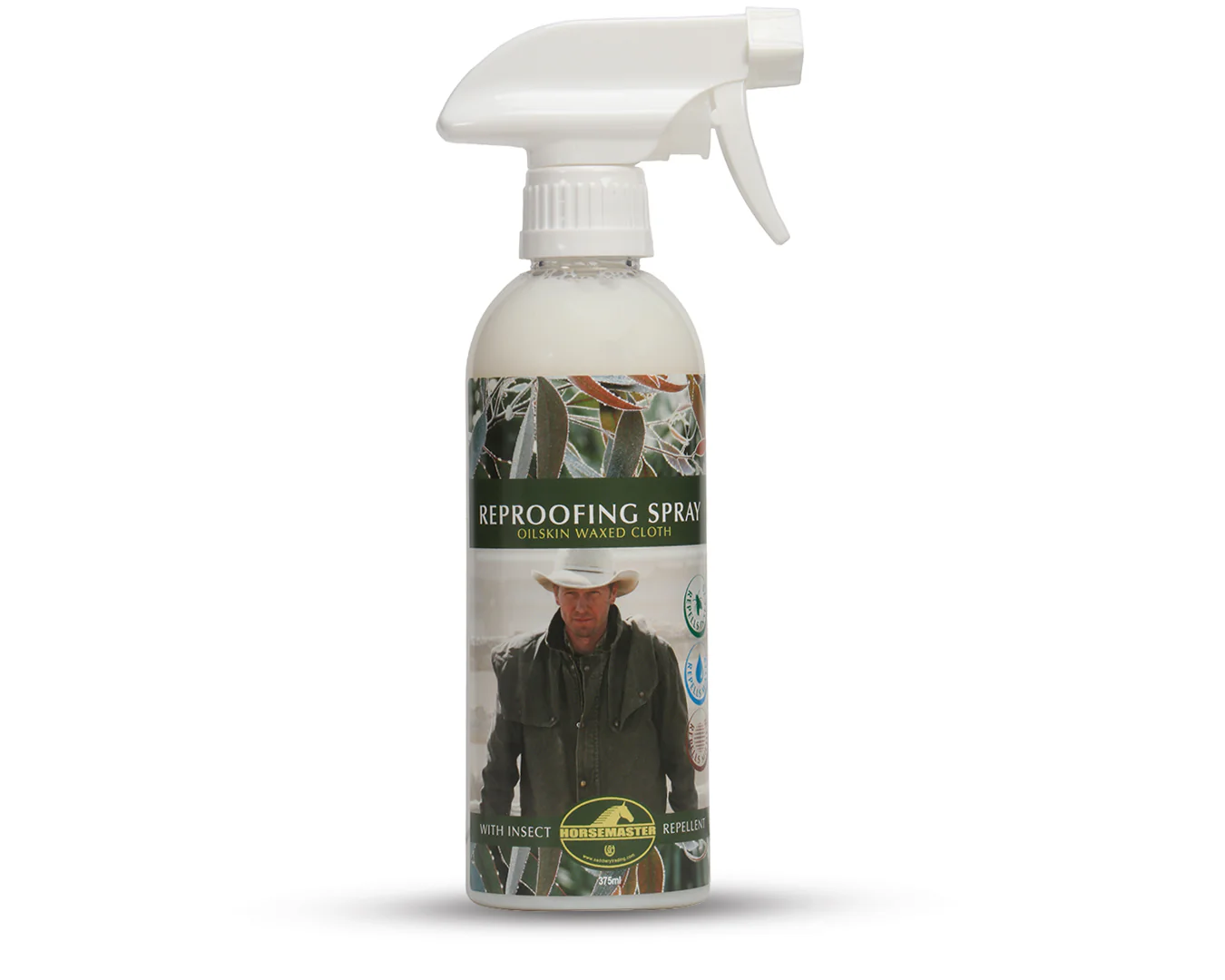 Horsemaster Oilskin Re-Proofing Spray with Insect Repellent - Image 3