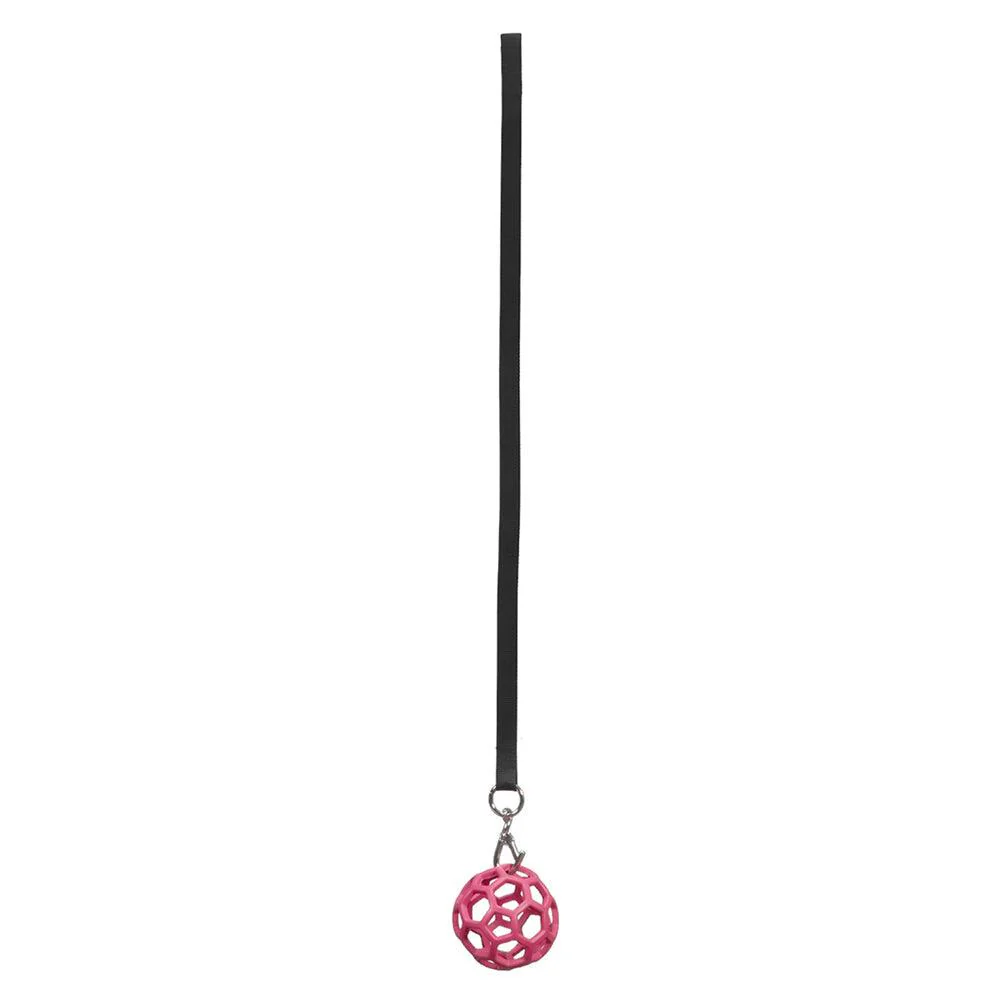 Horsemaster Rubber Feed Ball - Pink - Image 2