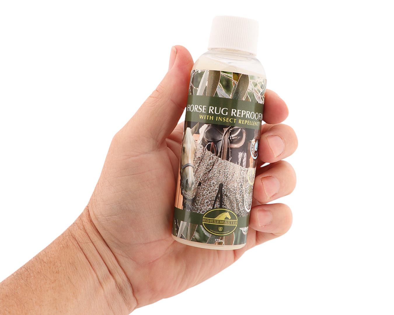 Horsemaster Rug Reproofer With Insect Repellent - 125mL - Image 3