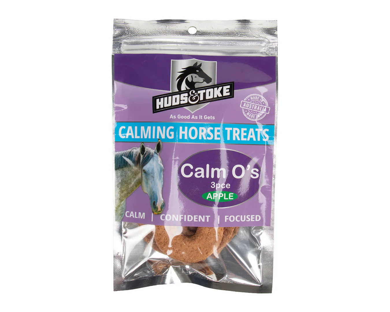 Hud's & Toke Calm O's Cookies - Apple