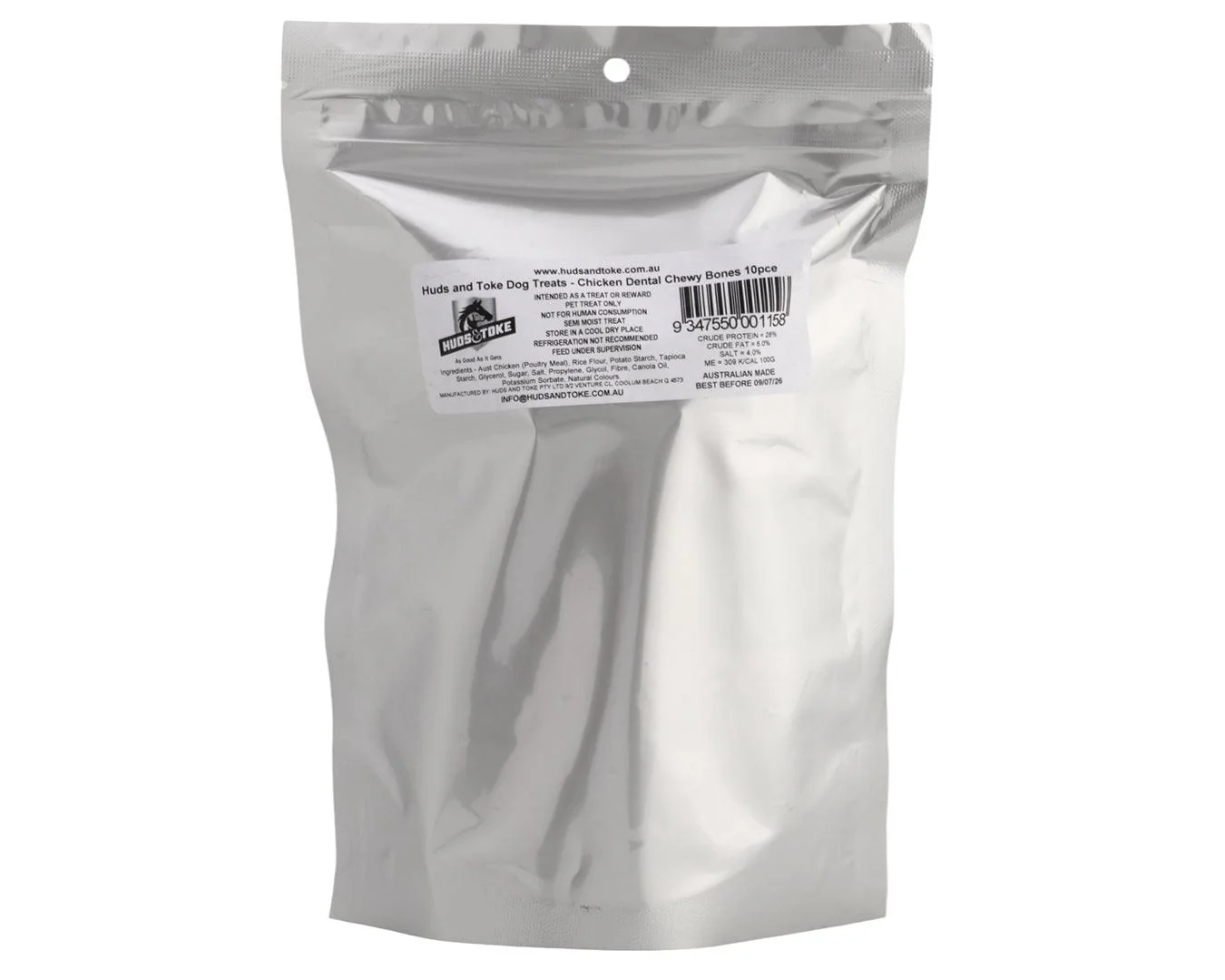 Huds & Toke Dental Chewy Bones - Chicken - Image 4