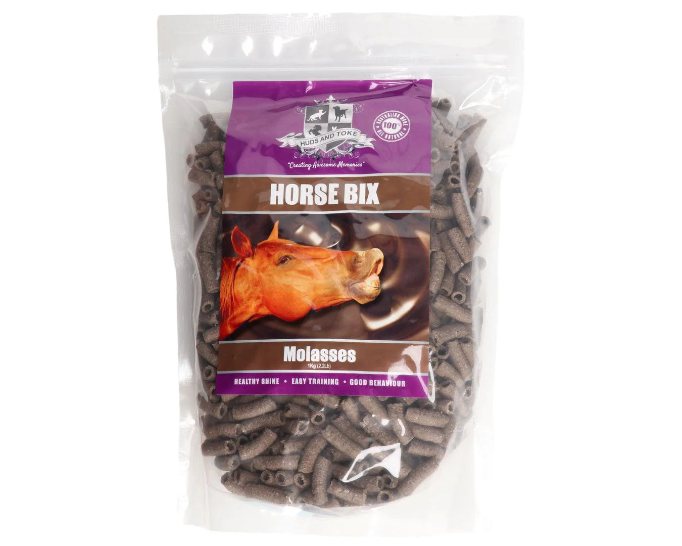 Huds & Toke Molasses Horse Bix - 1kg
