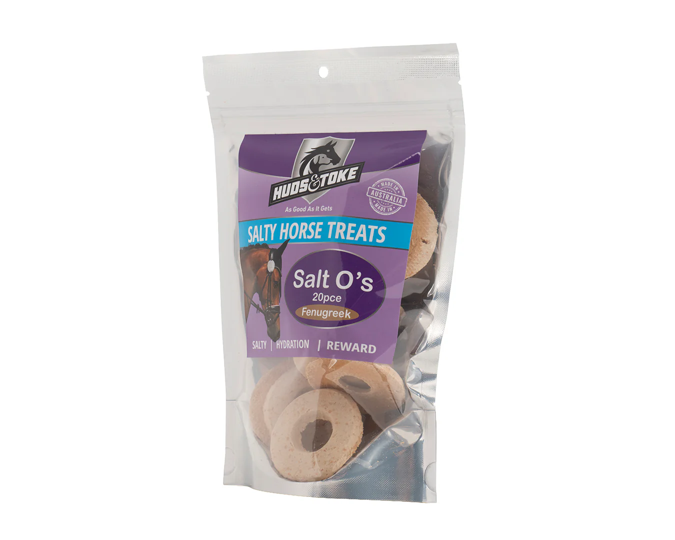Hud's & Toke Salt O's Cookies