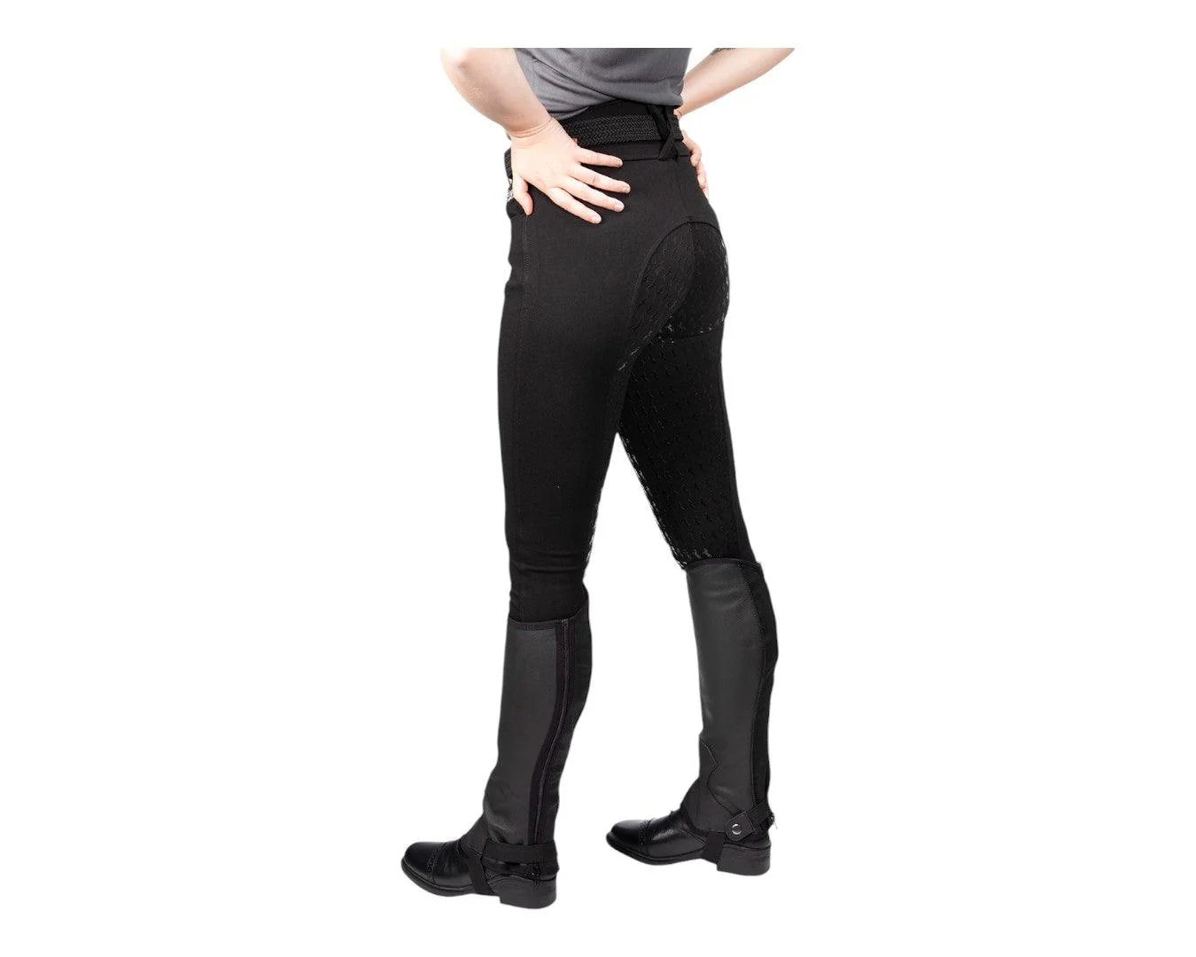 Huntington Hi-Waisted Breeches w/Full Gel Seat - Image 9