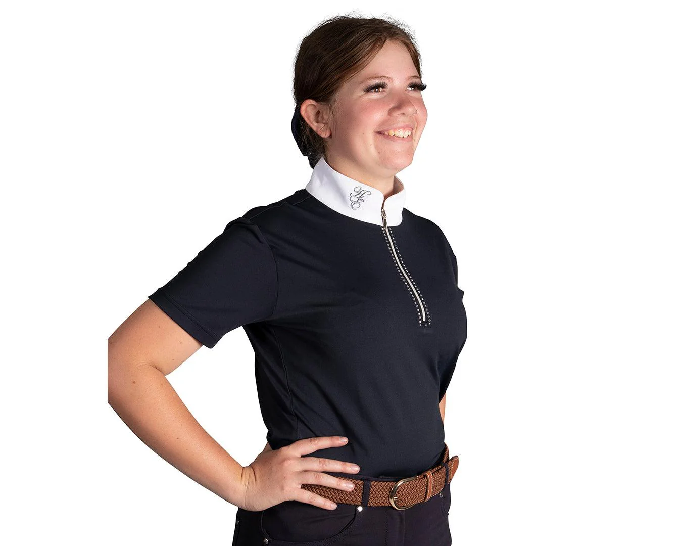 Huntington Leah Technical Short Sleeve Shirt