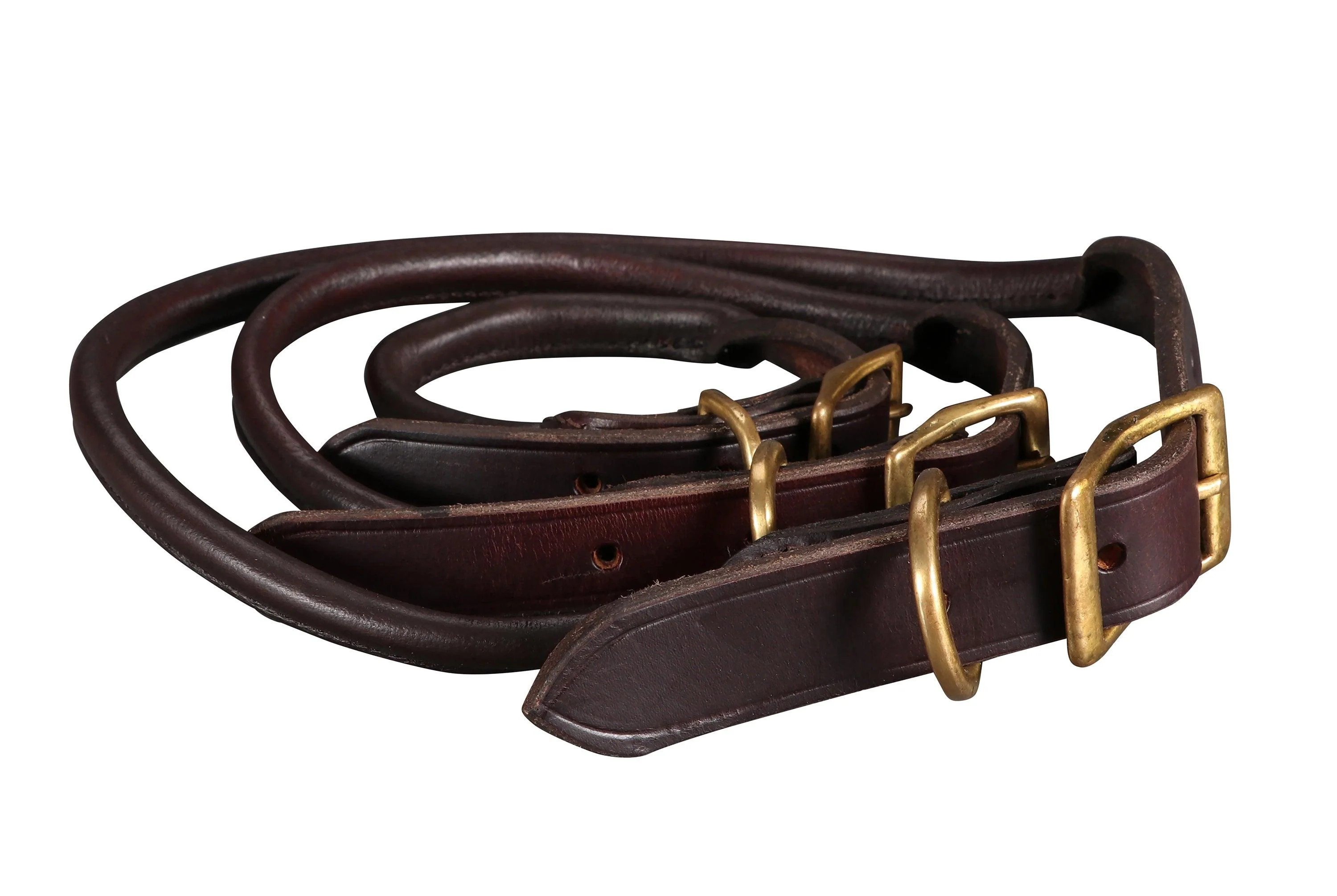 Jeremy & Lord Rolled Leather Dog Collar - Image 3