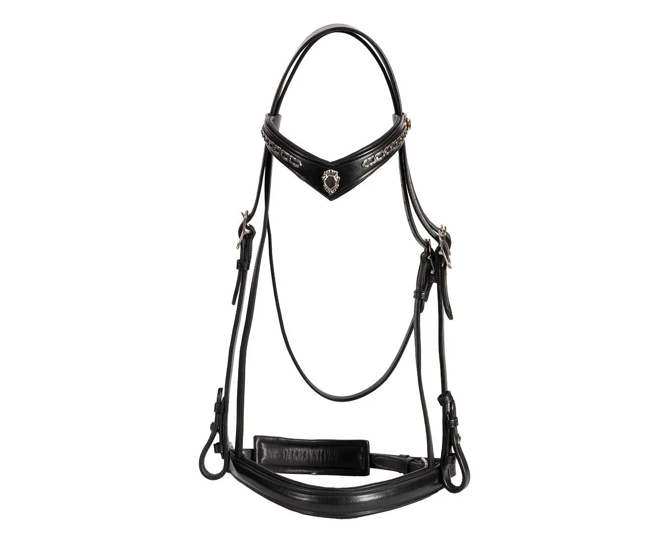 Jeremy & Lord "V" Dressage Bridle - Image 4