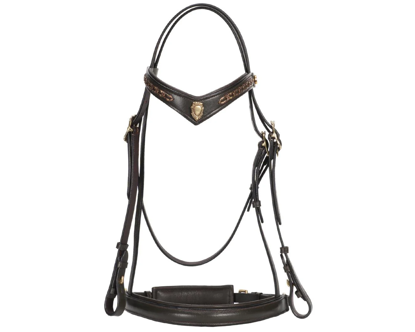 Jeremy & Lord "V" Dressage Bridle - Image 9
