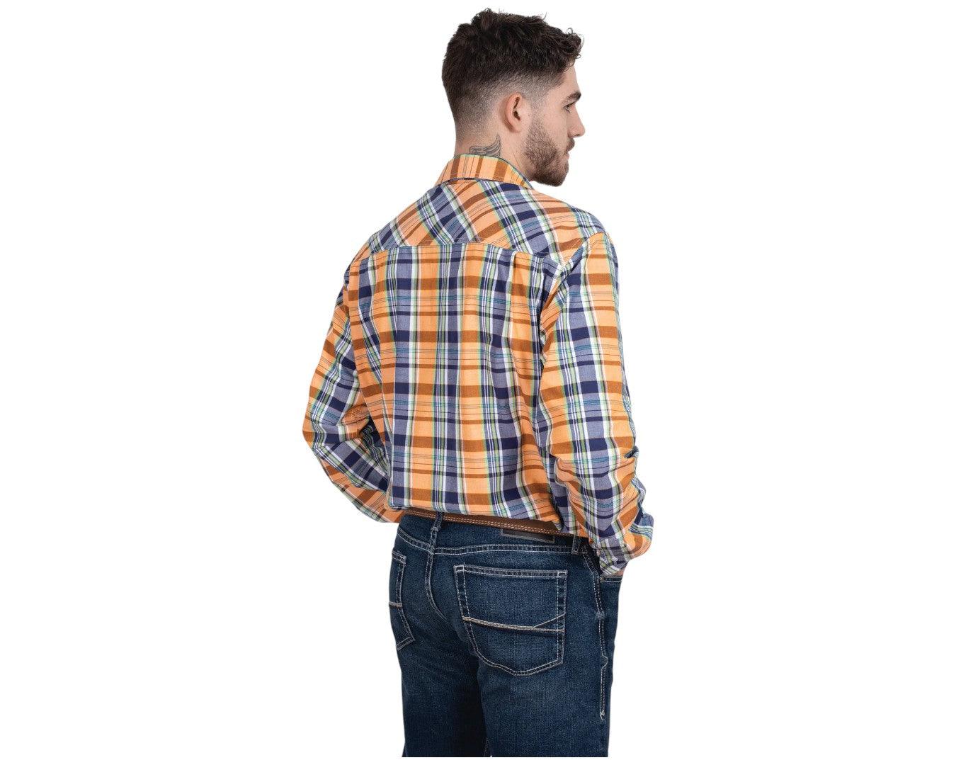 Just Country Mens Austin Full Button Shirt - Image 8