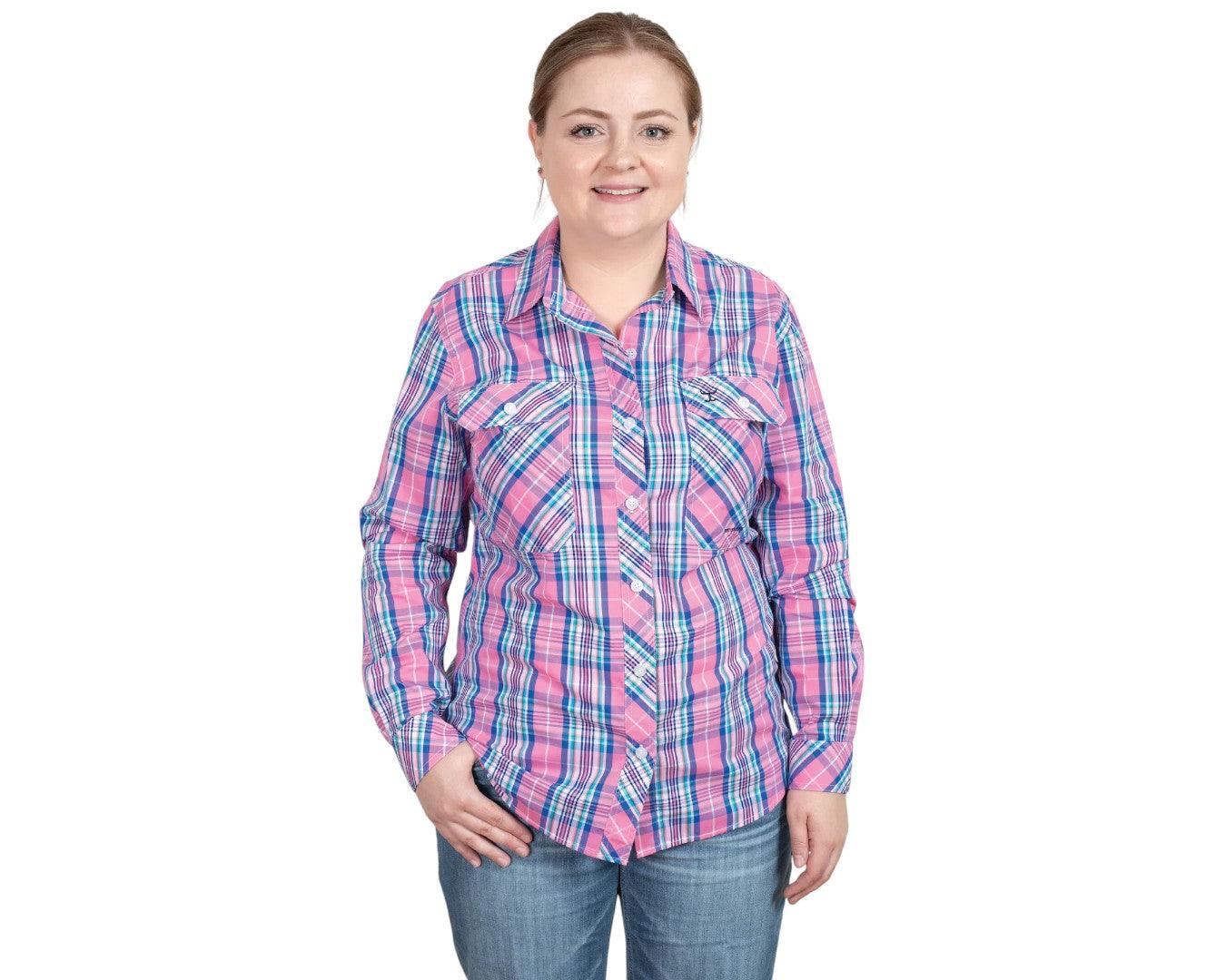 Just Country Womens Abbey Frills Full Button Shirt - Image 13