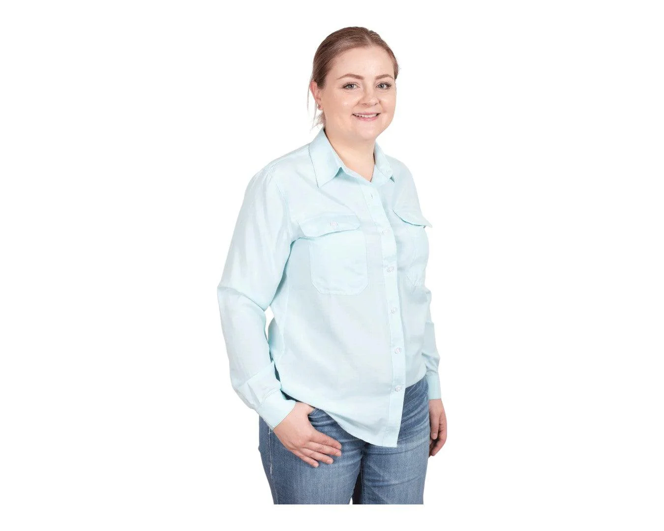 Just Country Womens Abbey Full Button Workshirt