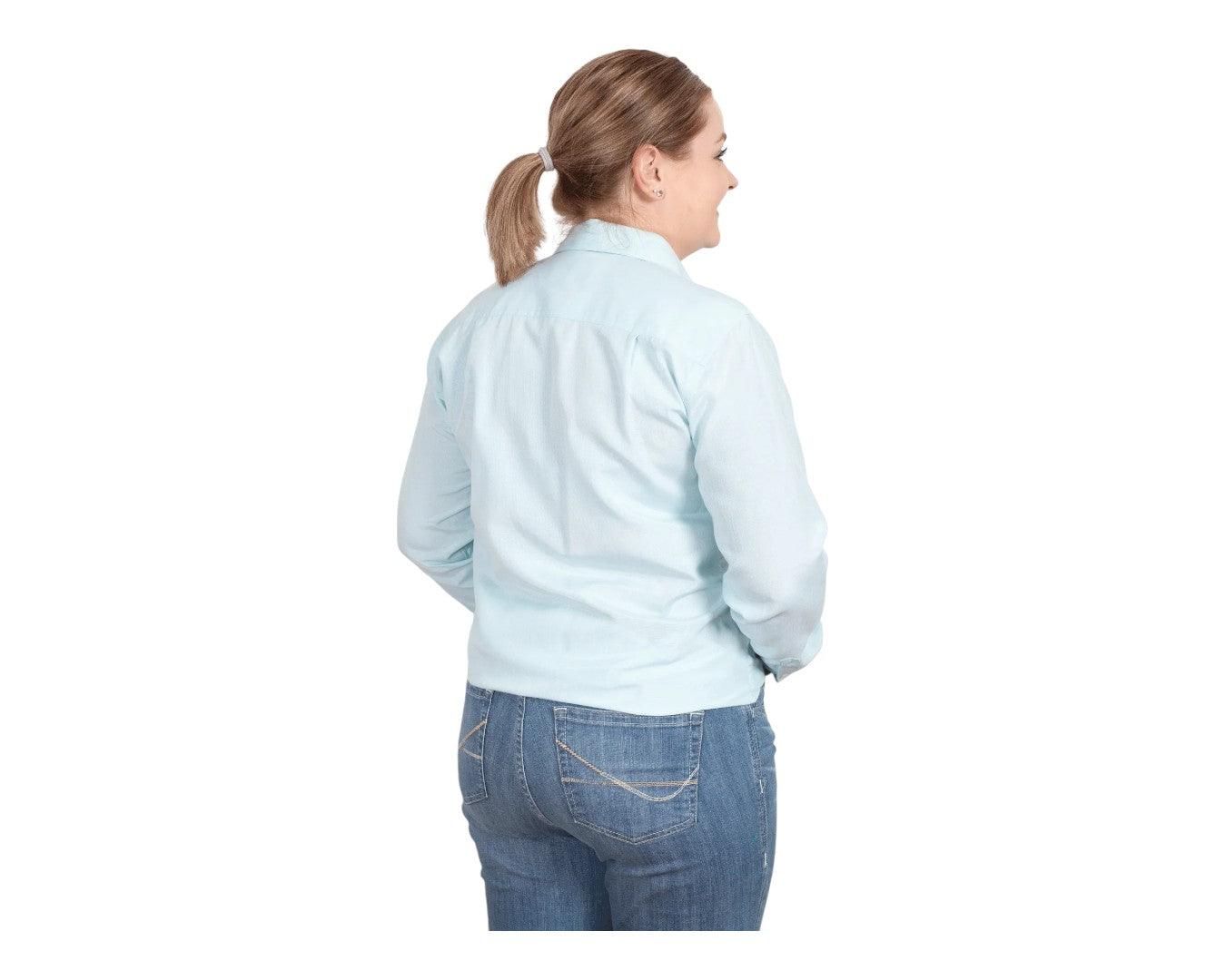 Just Country Womens Abbey Full Button Workshirt - Image 2