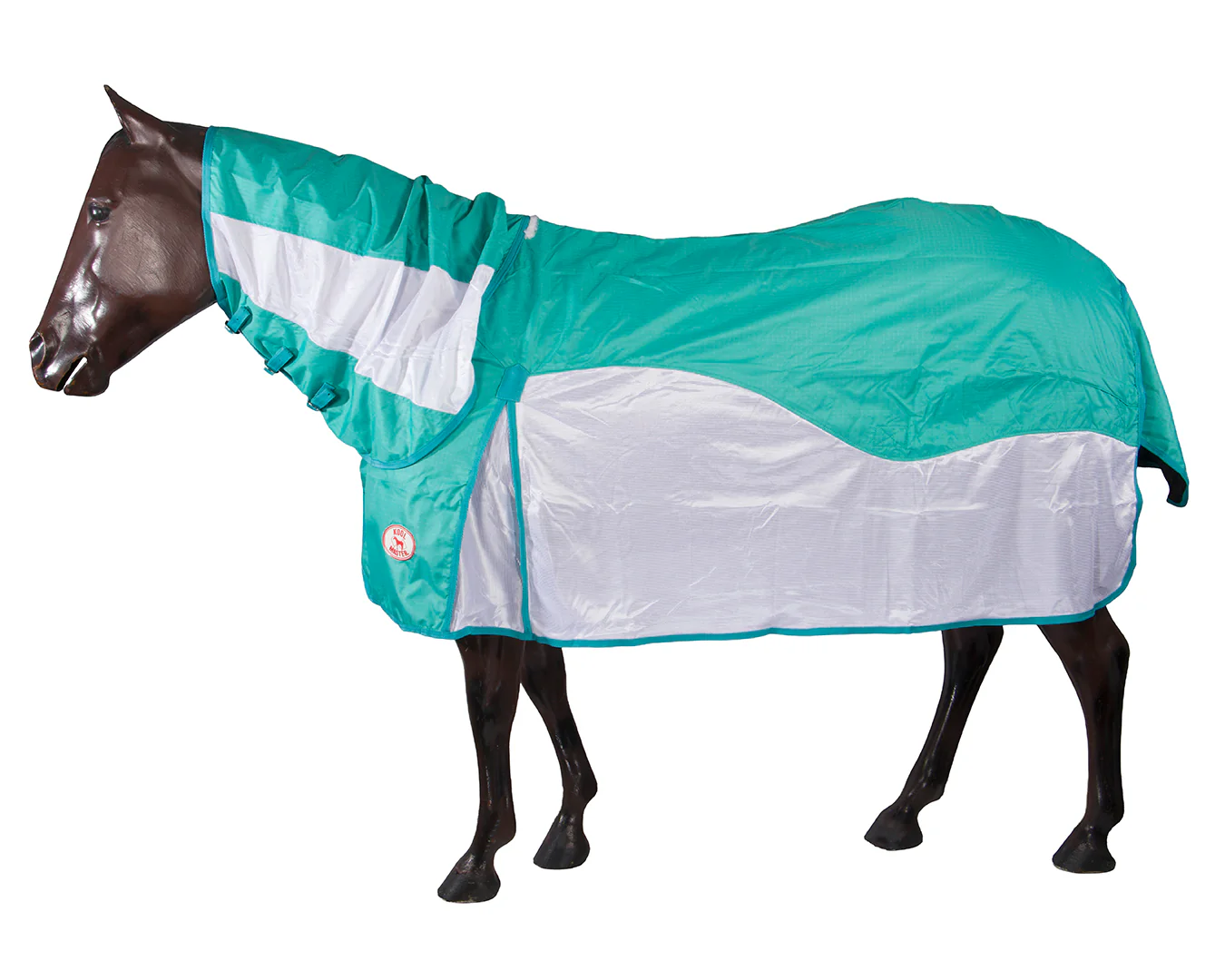 Kool Master 600D Windbreaker Combo - Teal/White