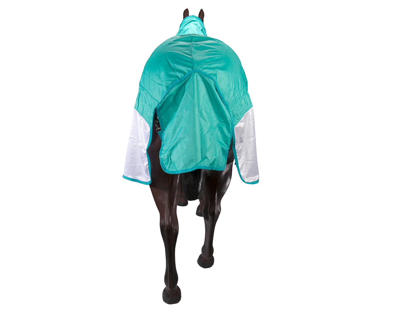 Kool Master 600D Windbreaker Combo - Teal/White - Image 5