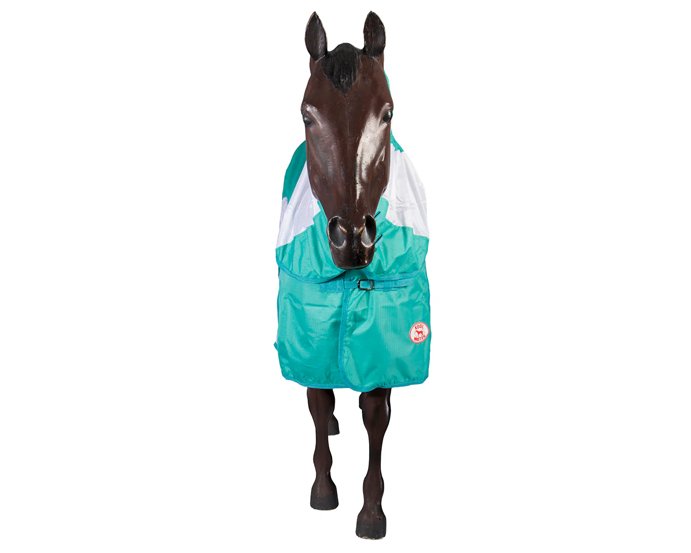 Kool Master 600D Windbreaker Combo - Teal/White - Image 6