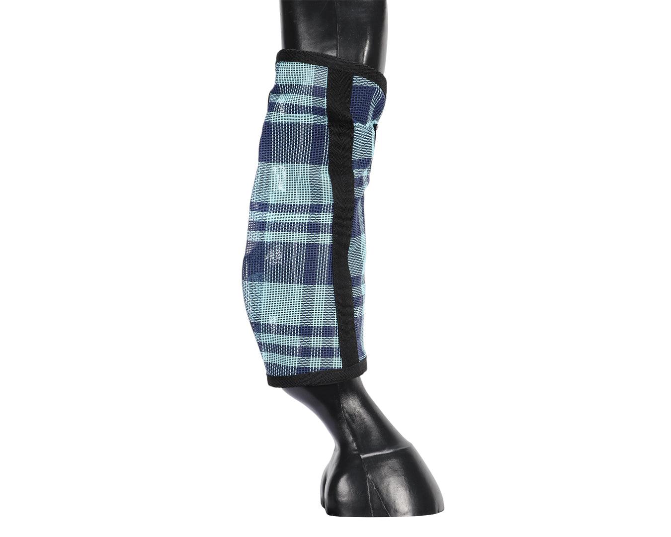 Kool Master PVC Mesh Fly Boots Turquoise - Set of 4 - Image 7