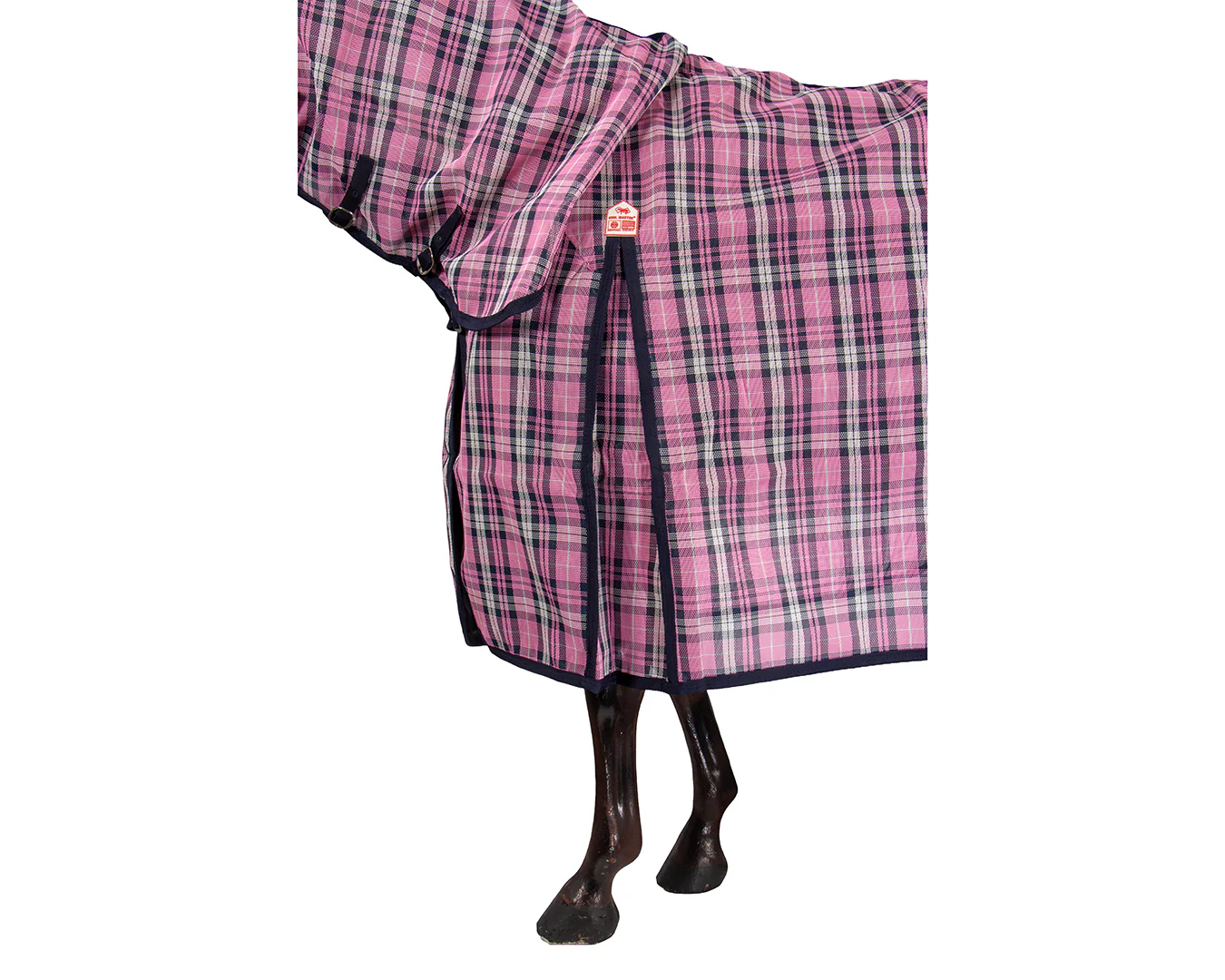 Kool Master PVC Shade Mesh Combo Long Drop Combo - Pink/Navy - Image 6