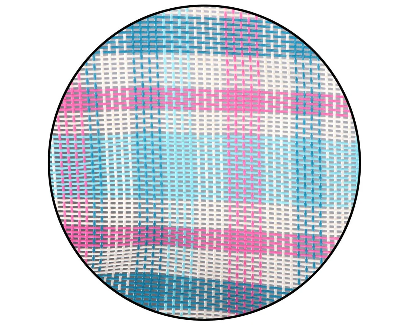 Kool Master PVC Shade Mesh Fly Mask - Ice Pink - Image 3