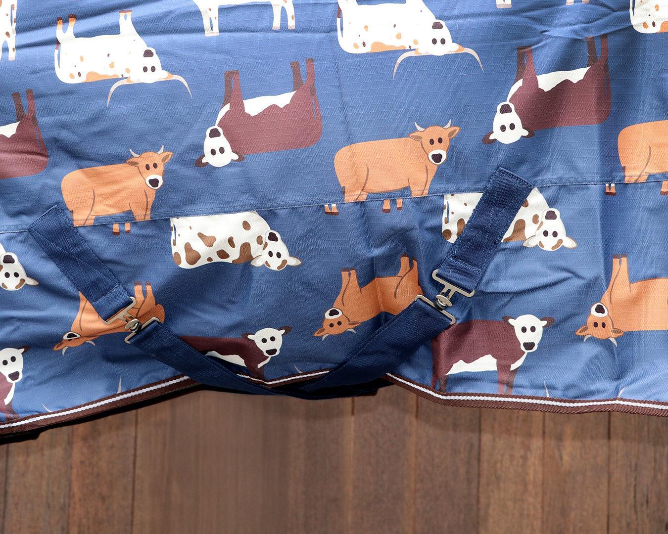 Kozy 1200D 200G Fill Nylon Combo - Navy Cows - Image 3