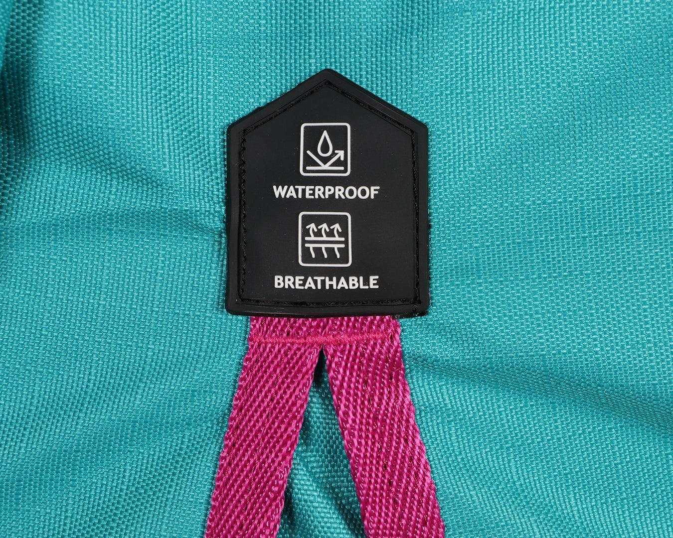 Kozy 1200D Rainsheet Combo - Teal/Cerise - Image 7