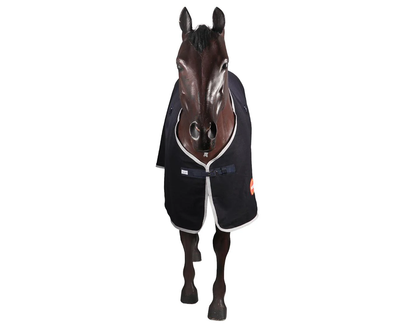 Kozy 450GSM Kersey Wool Rug - Navy - Image 6