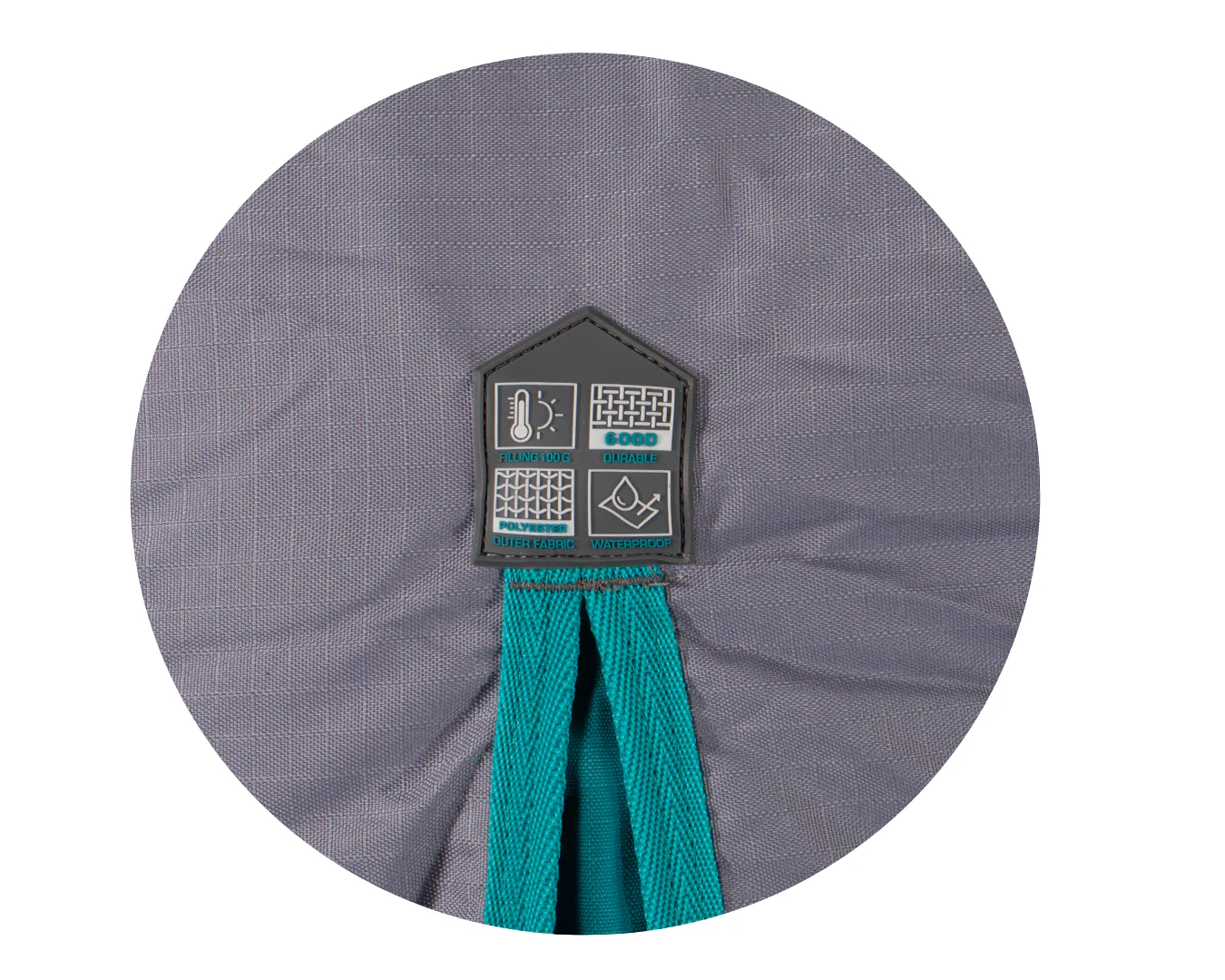 Kozy 600D 100G Fill Winter Rug- Grey - Image 11