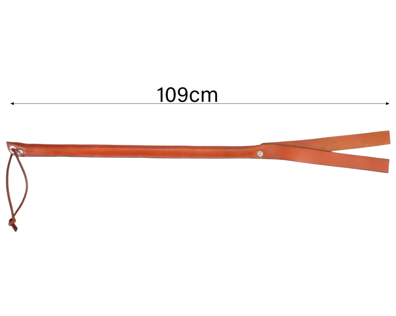 Leather Covered Cattle Cane - Image 4