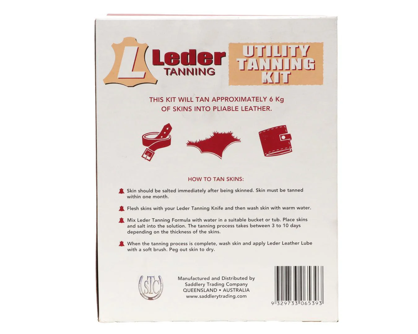 Leder Tanning Kit - Utility - Image 3