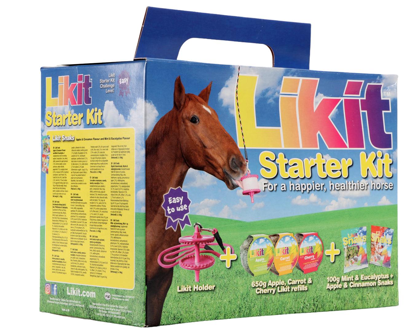 Likit Starter Kit Blue - Complete Horse Treat & Holder Set - Image 2