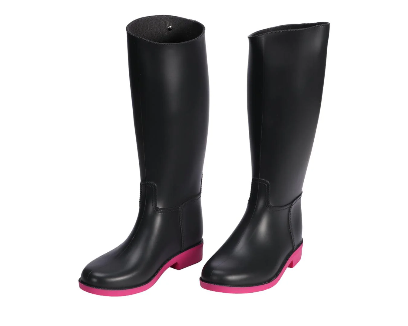 Meduse Adults Flambor Long Riding Boots - Coloured Sole - Image 2