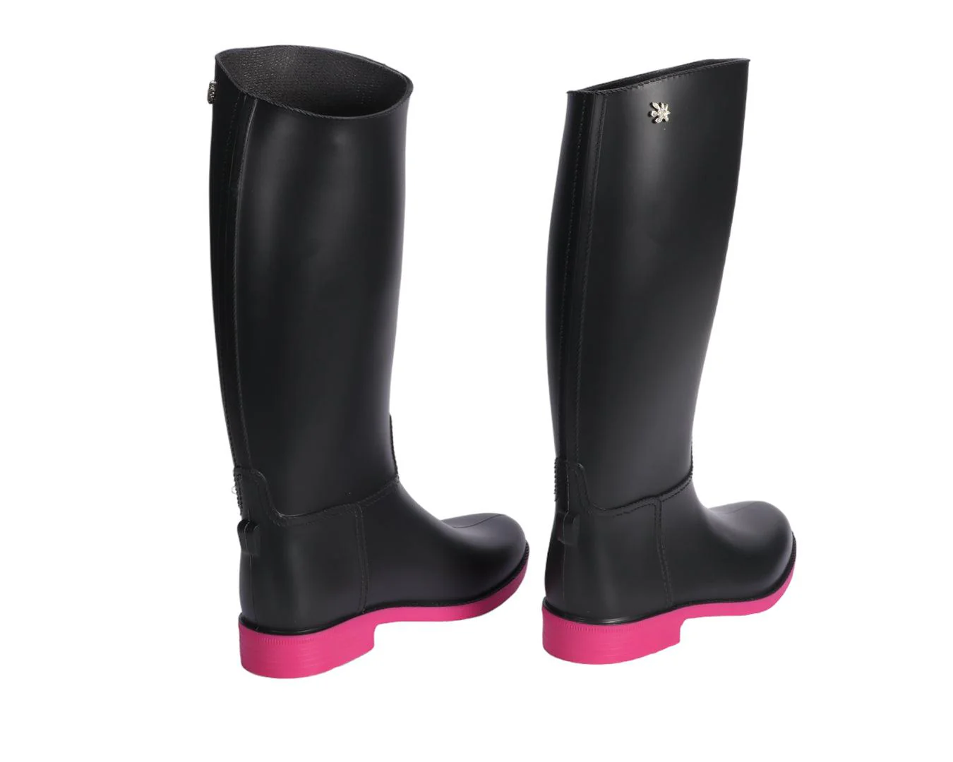 Meduse Adults Flambor Long Riding Boots - Coloured Sole - Image 3