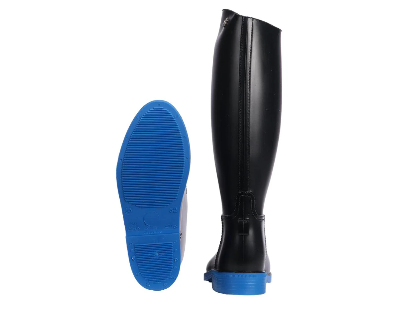 Meduse Adults Flambor Long Riding Boots - Coloured Sole - Image 9