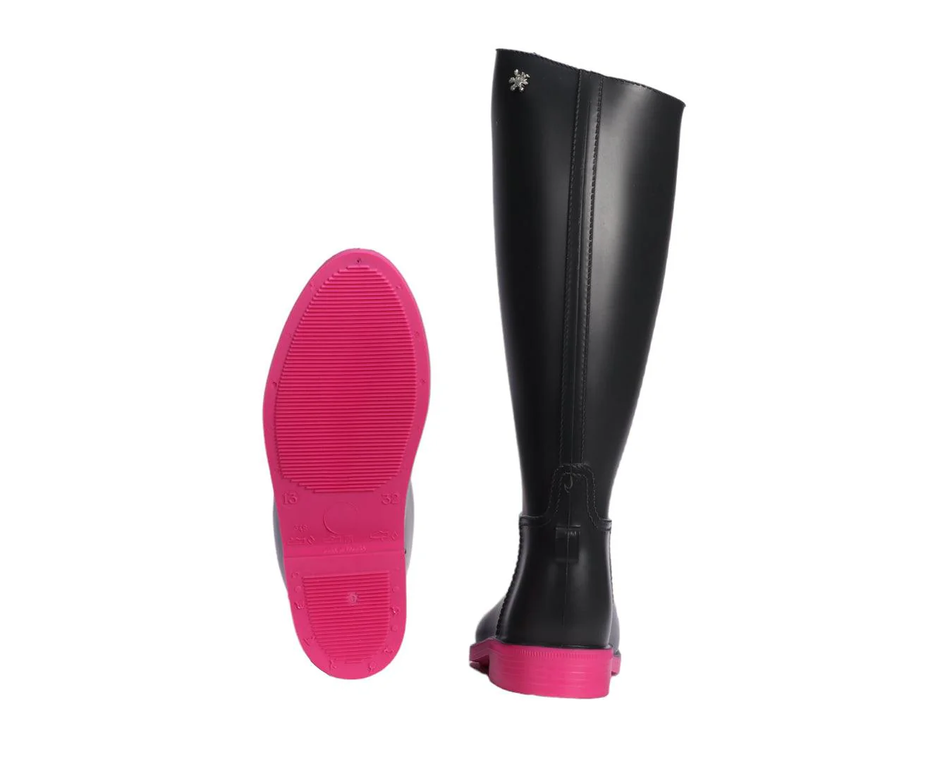 Meduse Kids Flambor Long Riding Boots - Coloured Sole - Image 4