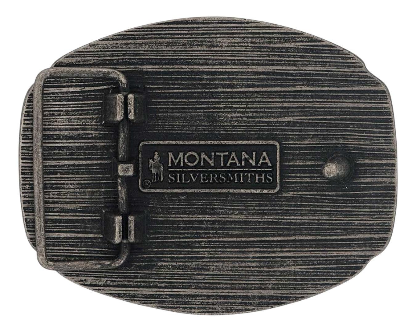Montana Silversmiths Longhorn Soul Attitude Belt Buckle - Image 3