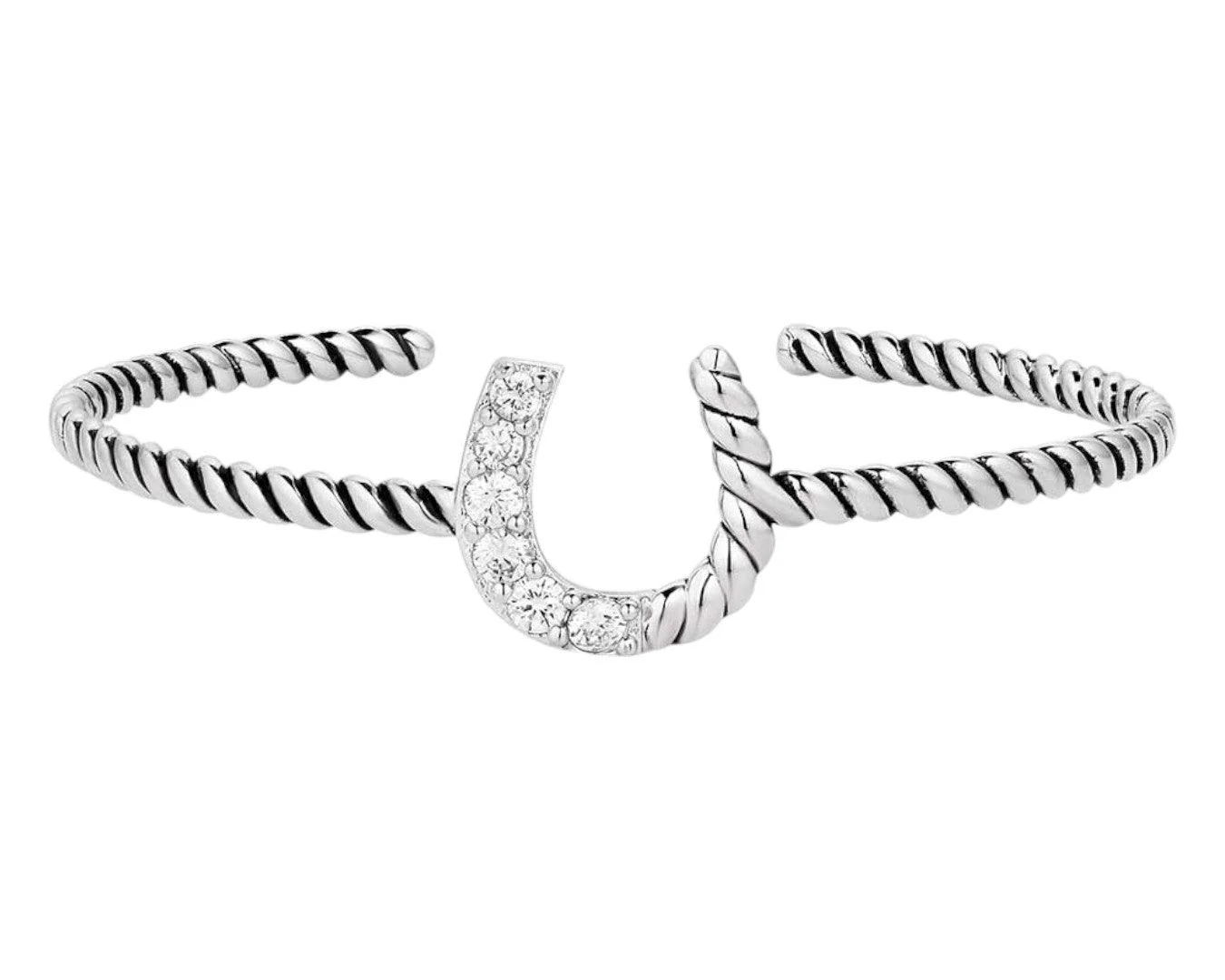 Montana Silversmiths Roping Luck Cuff Bracelet