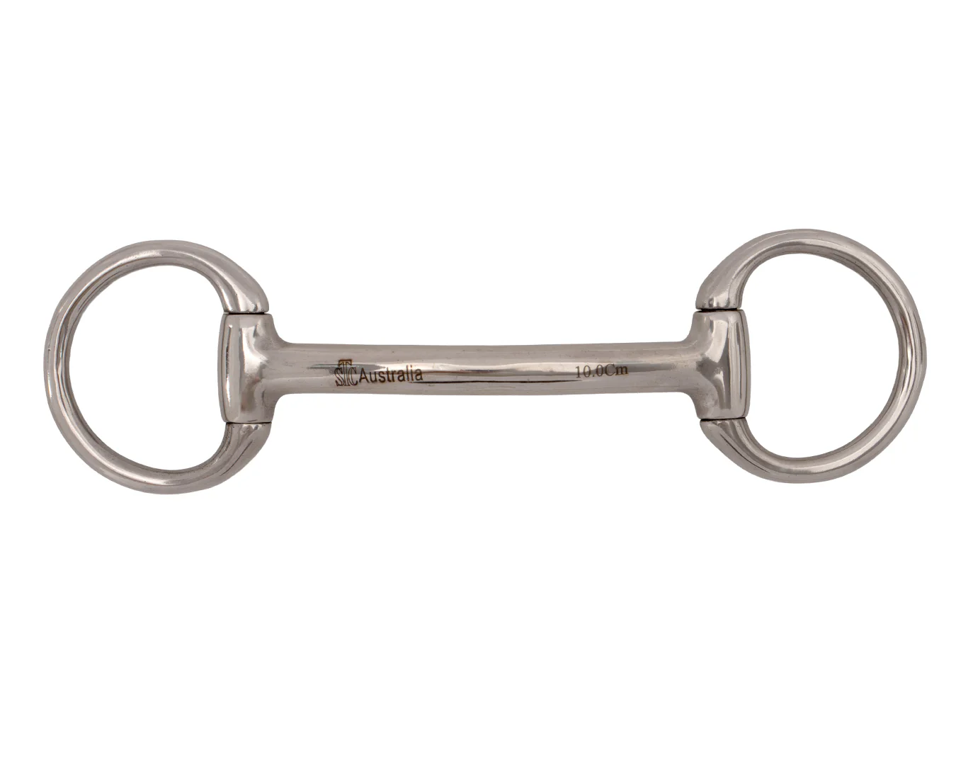 STC Mullen Mouth Eggbutt Bit with Small Round Rings