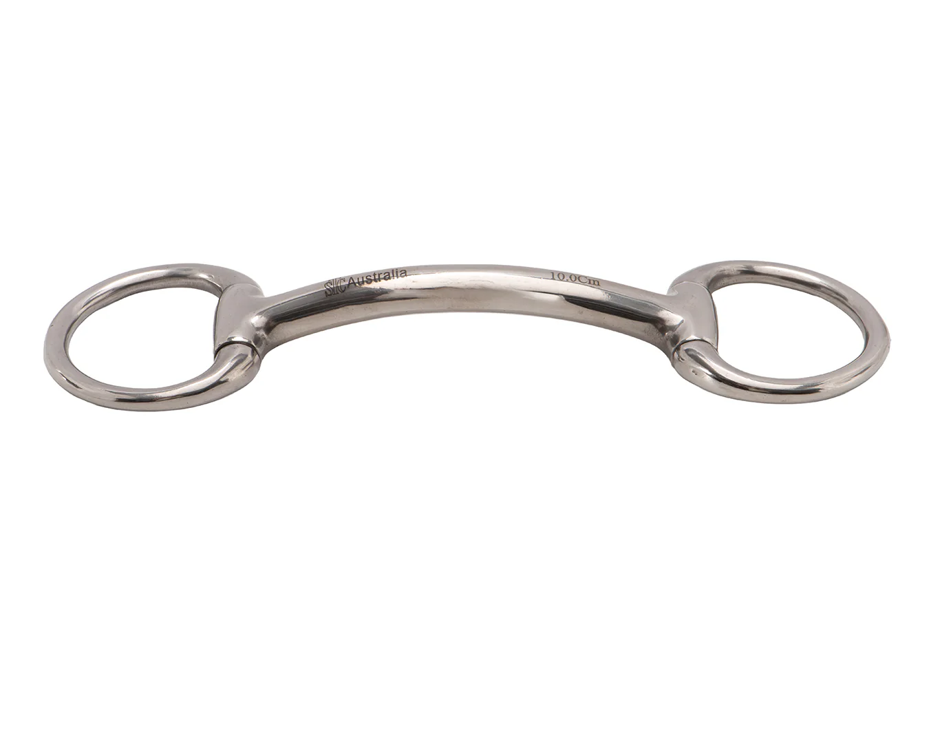 STC Mullen Mouth Eggbutt Bit with Small Round Rings - Image 2