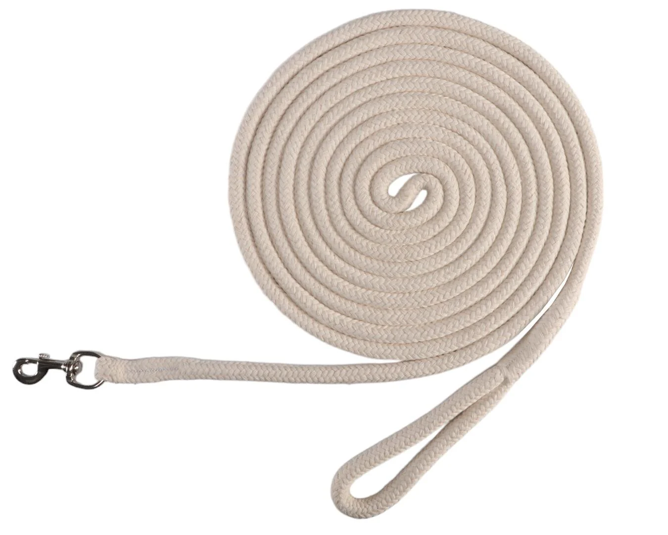 Natural Cotton 16mm Lunge Lead