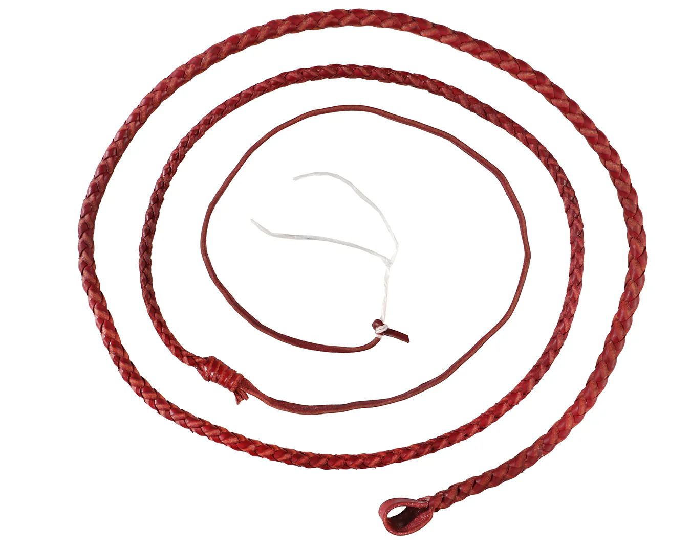 Nemeth Redhide Whip Thong - 4 Plait - Image 4