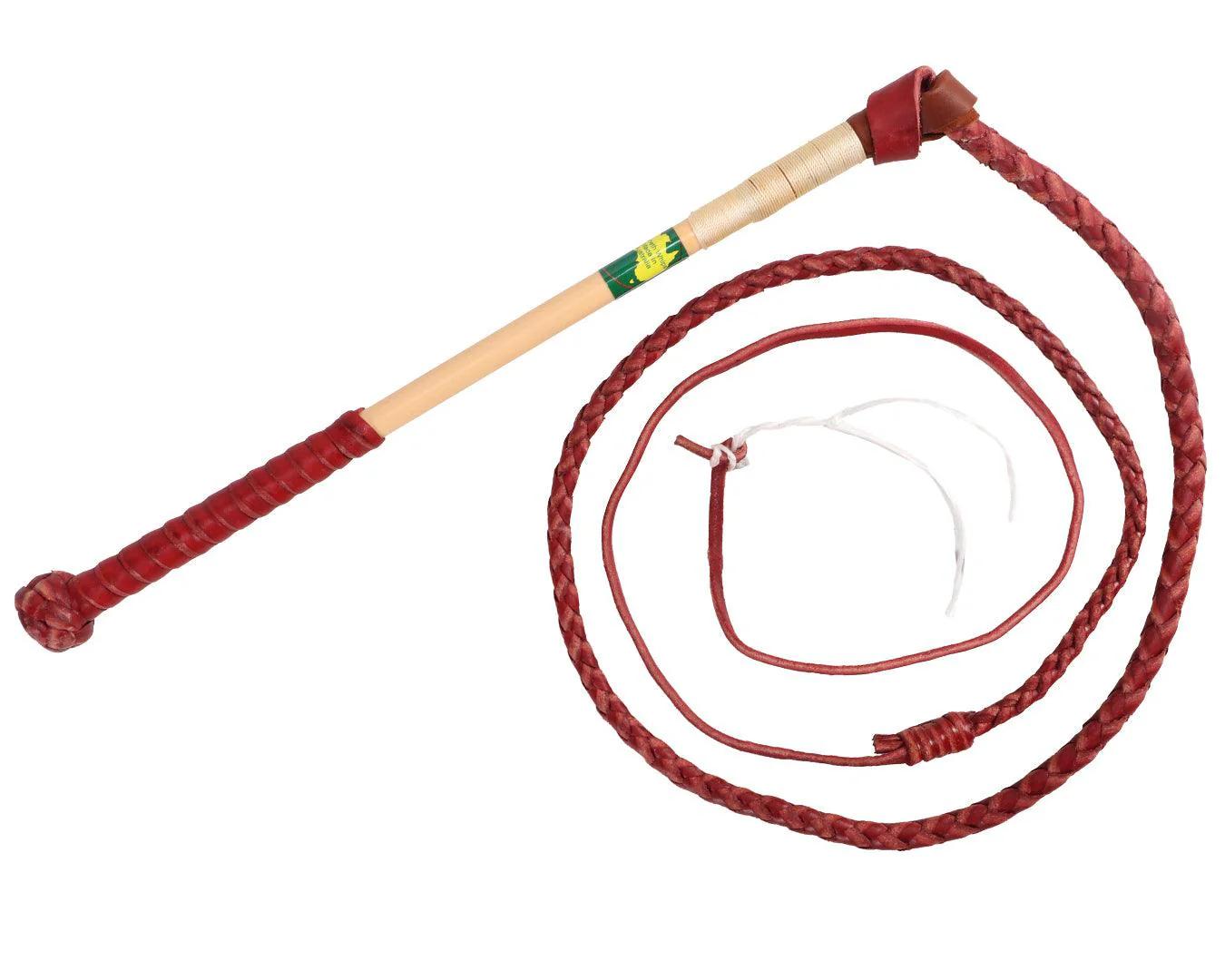 Nemeth Redhide Yard Whip - 4 Plait