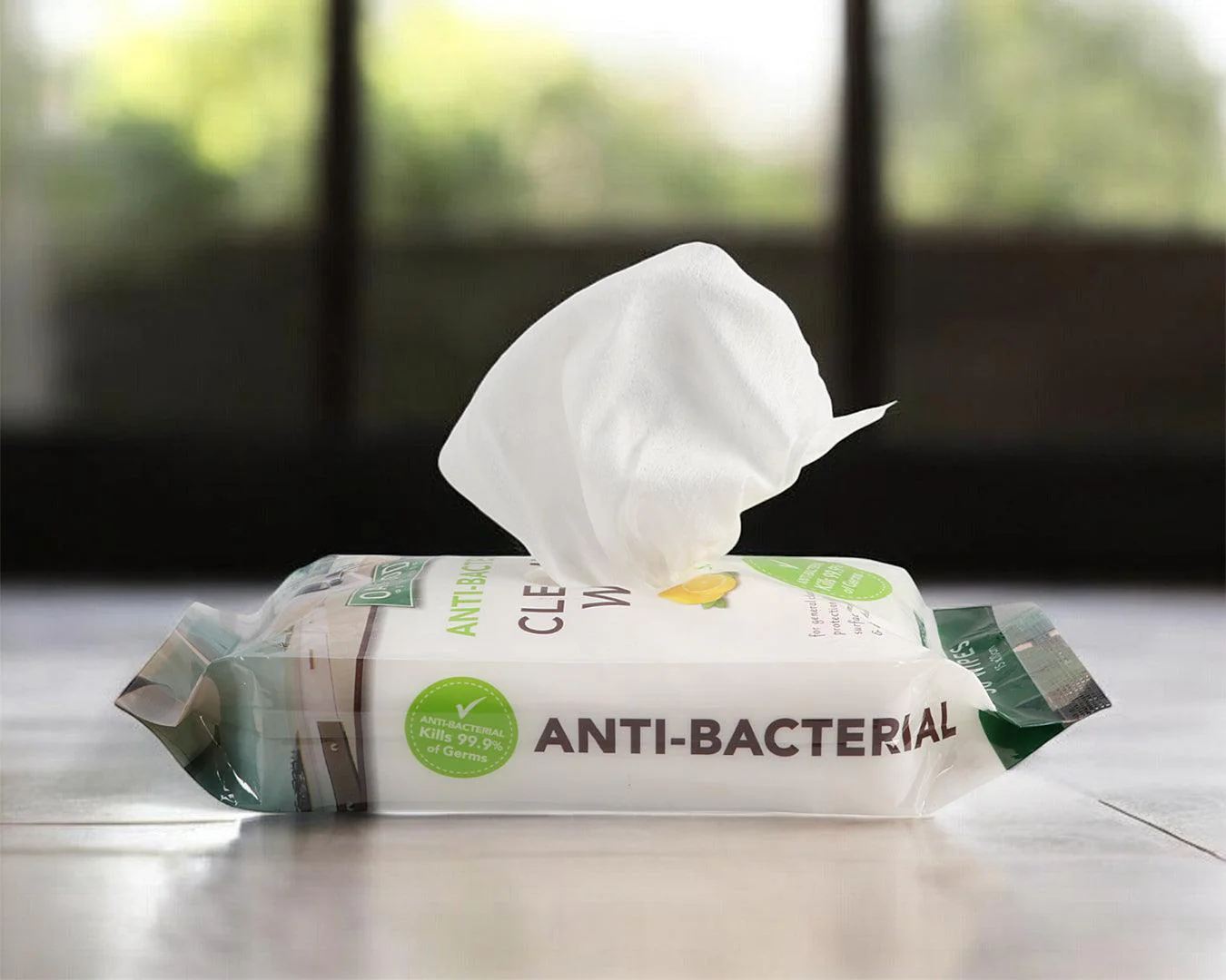 Oakwood Anti-Bacterial Wipes - 50 Pack - Image 3