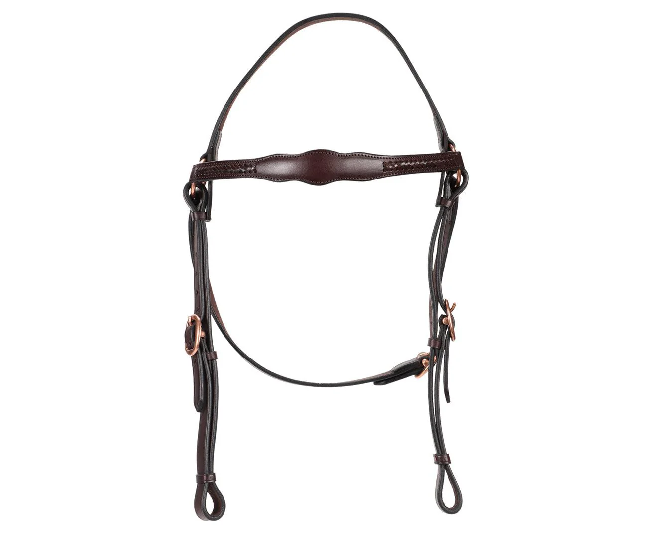 Ord River Braided Barcoo Bridle Head 3/4" - Image 3